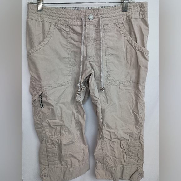 THE NORTH FACE Tan Capris Relaxed Fit (#326) - Picture 1 of 8